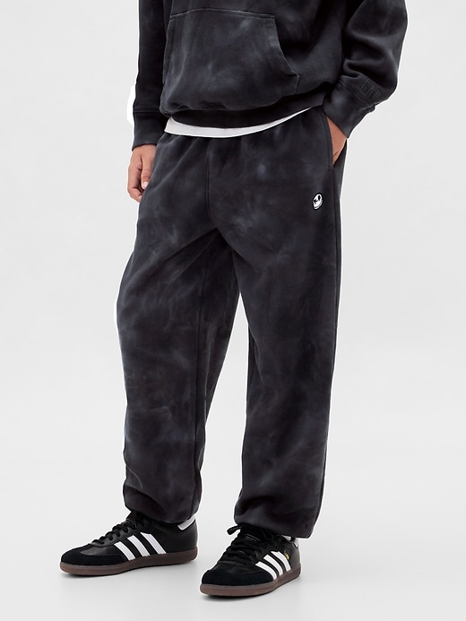 gap × disney tim burtons the nightmare before christmas kinder vintagesoft skull baggy joggers