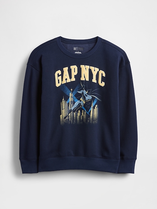vintagesoft kinder-sweatshirt mit batman-logo
