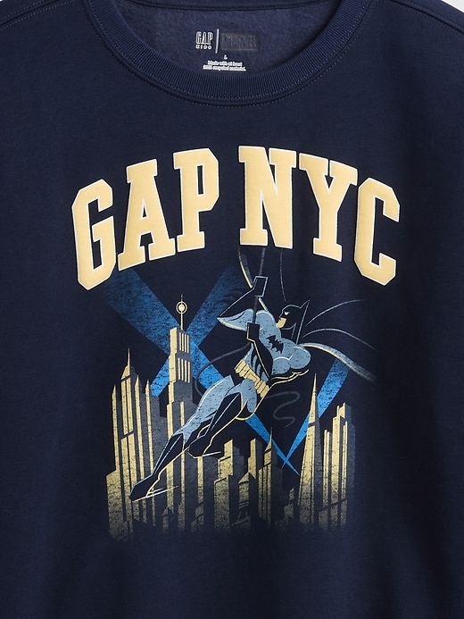 vintagesoft kinder-sweatshirt mit batman-logo