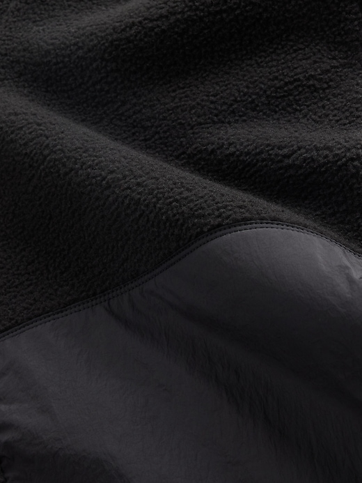 kinder-jogginghose aus sherpa-fleece