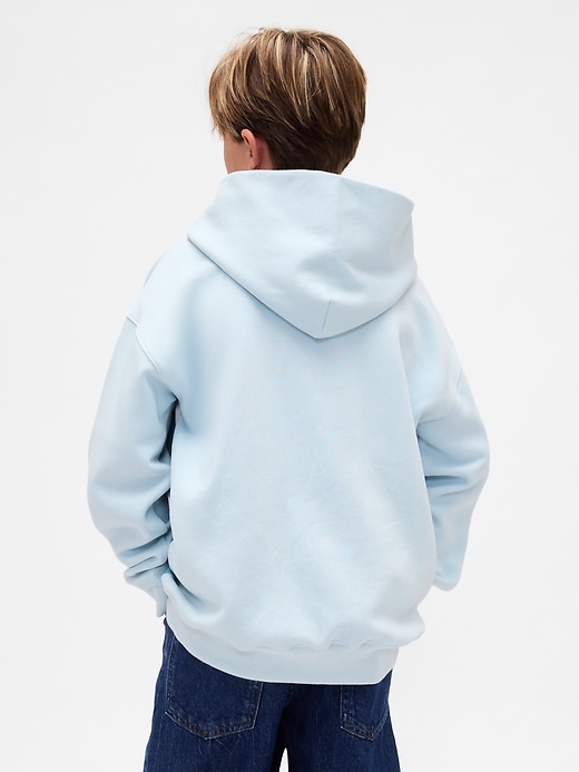 kinder-hoodie mit grafiklogo