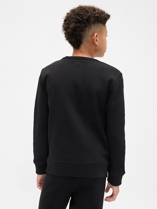 kinder-sweatshirt mit grafiklogo