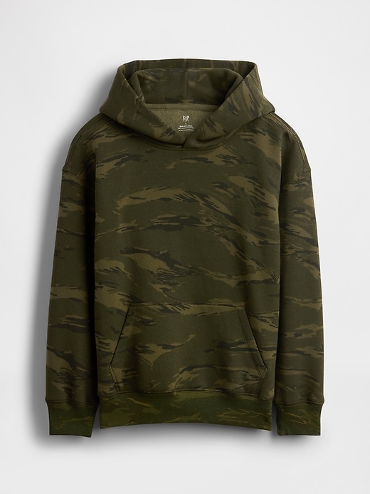 lässiger camouflage-hoodie für kinder