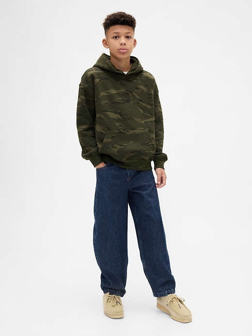 lässiger camouflage-hoodie für kinder