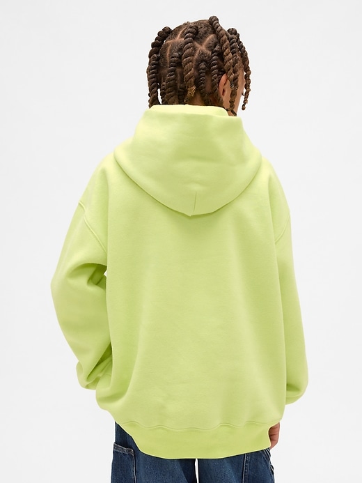 vintagesoft relaxed logo hoodie für kinder