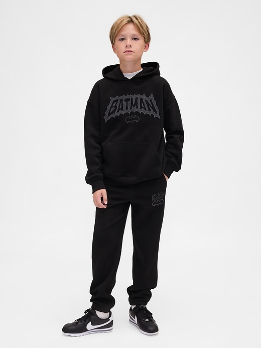 vintagesoft kinder-jogginghose mit batman-logo
