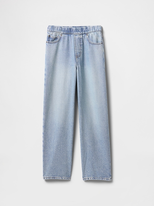 ultraweiche baggy-jeans für kinder zum hineinschlüpfen