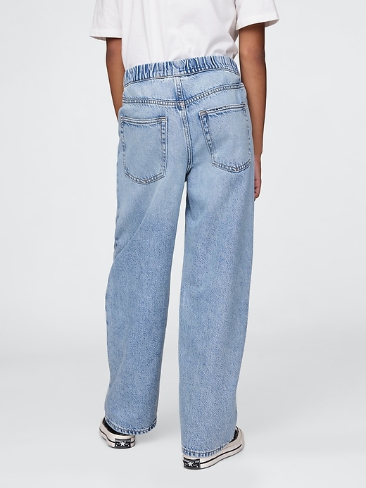 ultraweiche baggy-jeans für kinder zum hineinschlüpfen