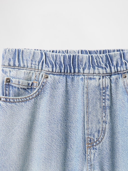 ultraweiche baggy-jeans für kinder zum hineinschlüpfen