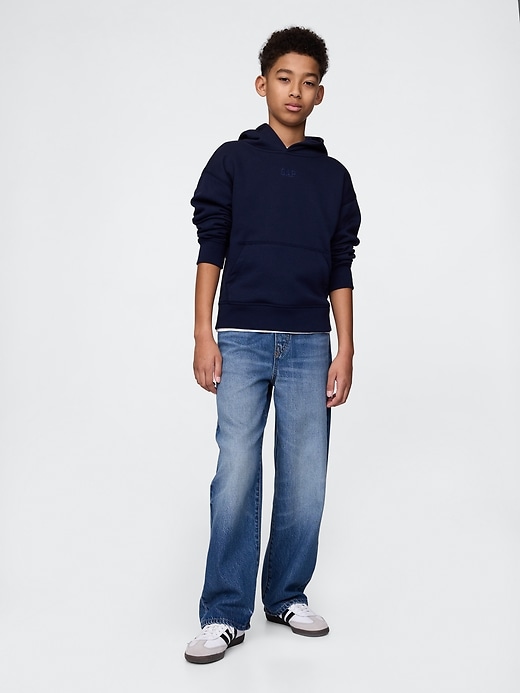 ultraweiche baggy-jeans für kinder zum hineinschlüpfen