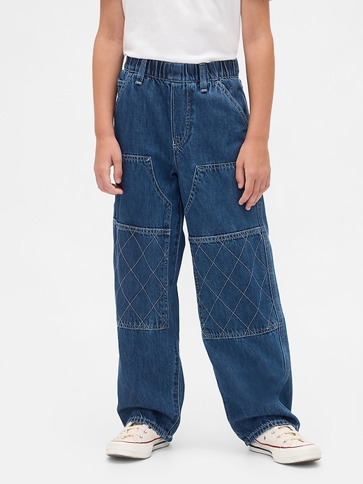 kinder-jeans im baggy-stil