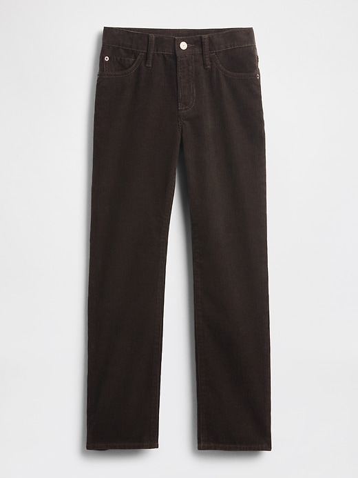 kinder-cordhose im original-stil der 90er jahre gerade geschnitten