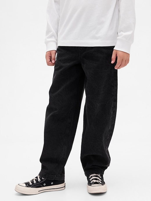 kinder baggy tapery jeans