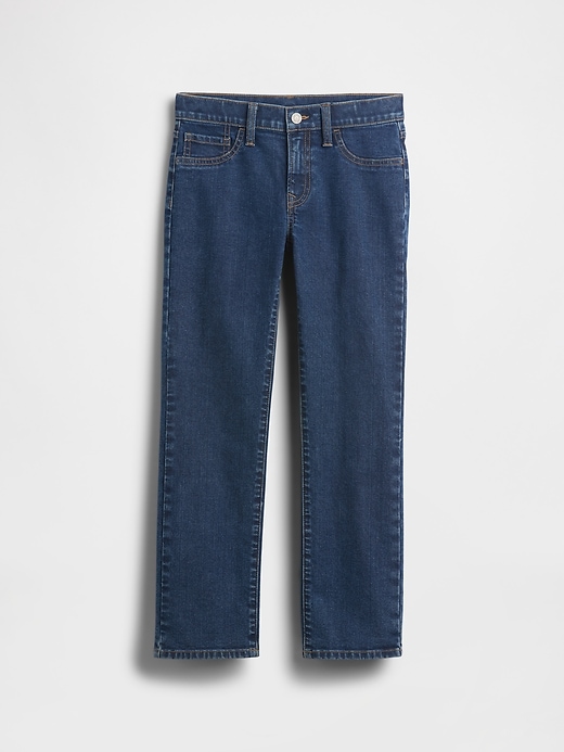 kinder-jeans mit geradem schnitt