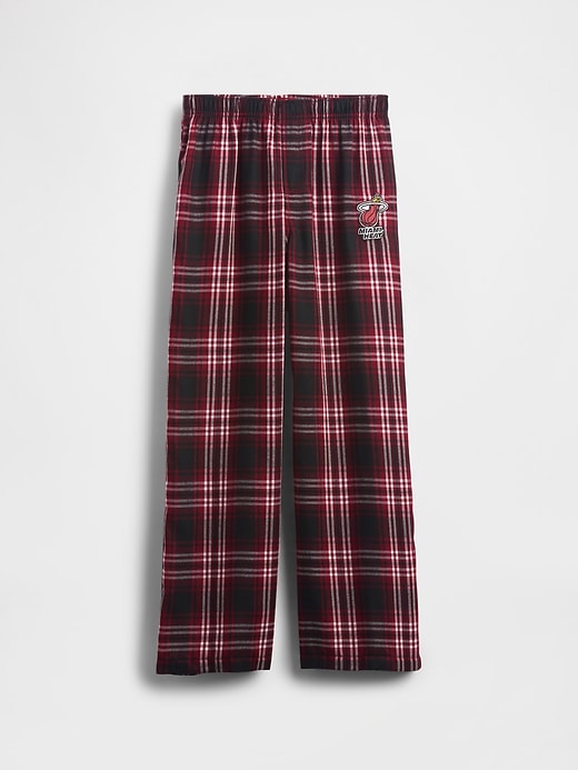 kinder-flanell-pyjamahose nba miami heat