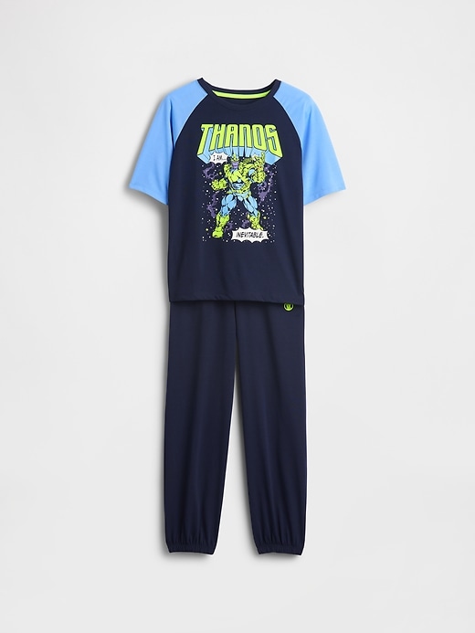 kinder marvel recycled pj jogger set