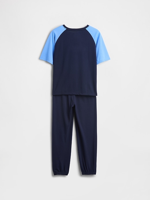 kinder marvel recycled pj jogger set