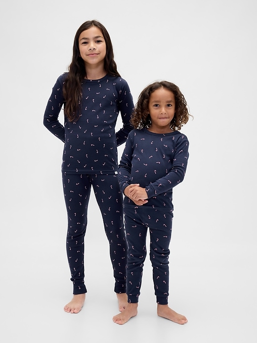 kinder- und baby-pyjama-set aus bio-baumwolle