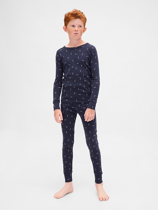 kinder- und baby-pyjama-set aus bio-baumwolle