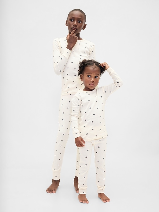 kinder- und baby-pyjama-set aus bio-baumwolle