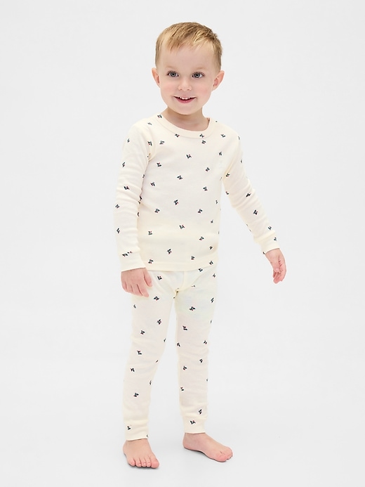 kinder- und baby-pyjama-set aus bio-baumwolle