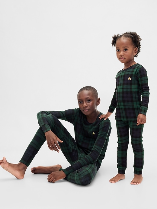 kinder- und baby-pyjama-set aus bio-baumwolle