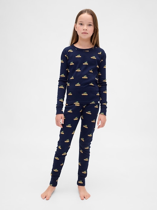 kinder- und baby-pyjama-set aus bio-baumwolle