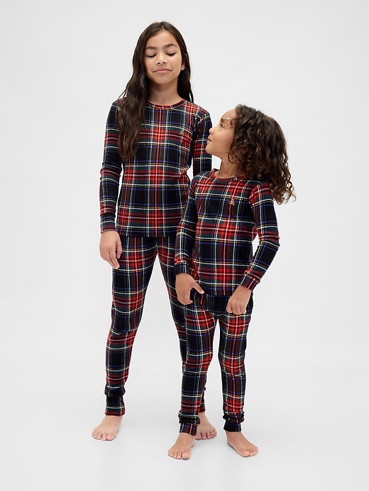 kinder- und baby-pyjama-set aus bio-baumwolle
