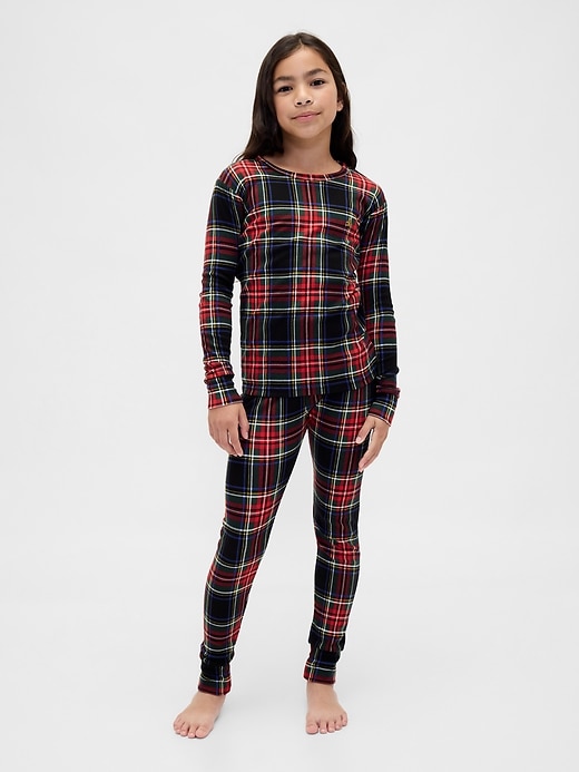 kinder- und baby-pyjama-set aus bio-baumwolle