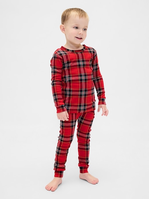 kinder- und baby-pyjama-set aus bio-baumwolle