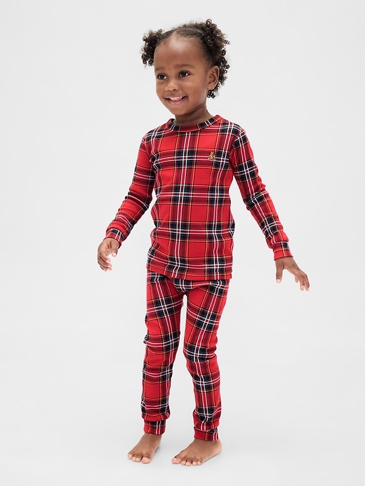 kinder- und baby-pyjama-set aus bio-baumwolle