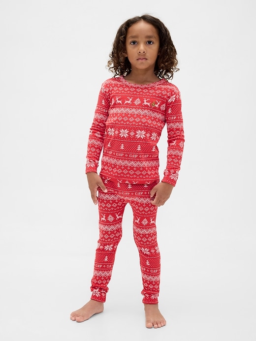 kinder- und baby-pyjama-set aus bio-baumwolle