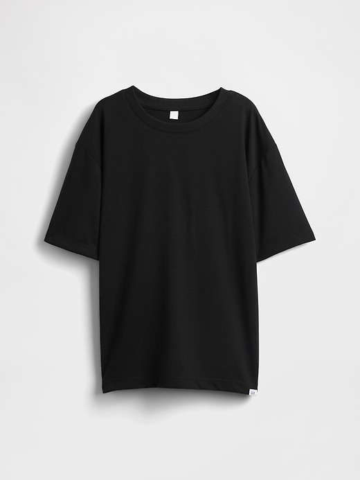 Übergroßes pyjama-t-shirt aus recycelten materialien für kinder