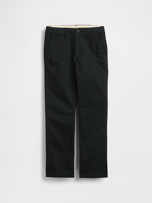 kinderuniform gerade geschnittene stretch-khakis