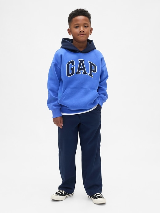 kinderuniform lässige khakis
