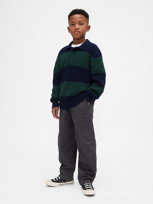 kinder-cargohose angeraut baggy-schnitt