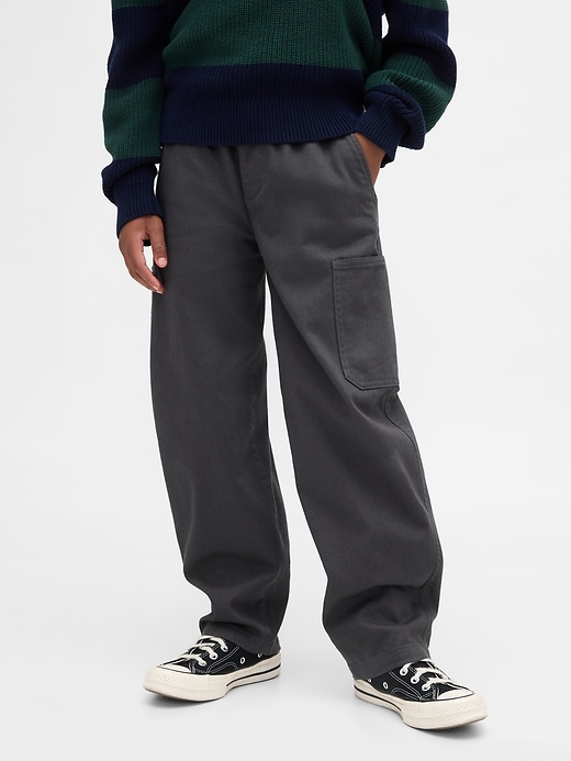 kinder-cargohose angeraut baggy-schnitt