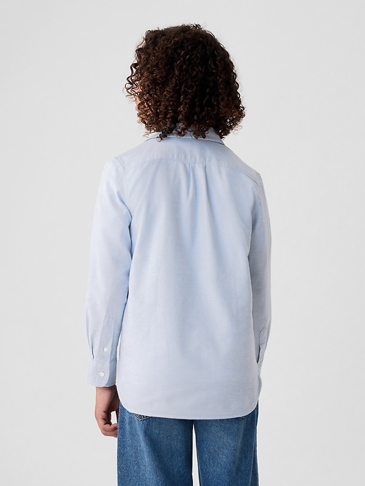 kinderuniform oxford-hemd