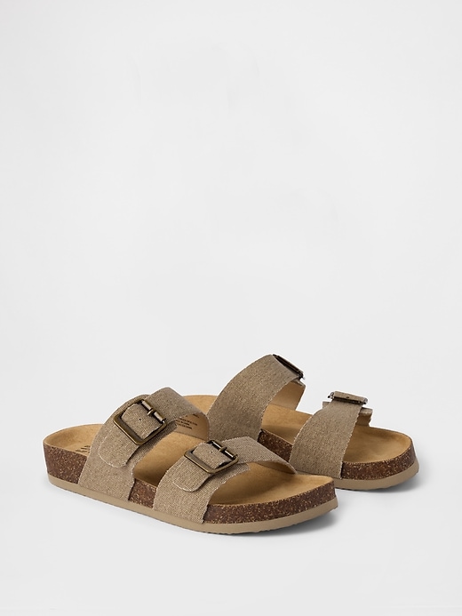 kinder-cork-sandalen mit schnalle