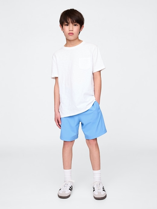 schnelltrocknende gefütterte shorts für kinder