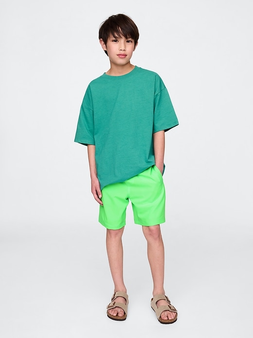 schnelltrocknende gefütterte shorts für kinder