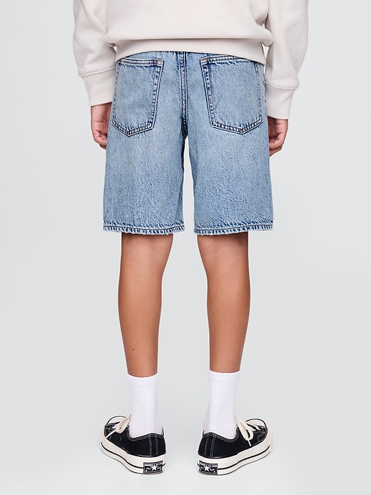 ultraweiche lockere denim-shorts im 90er-jahre-stil für kinder