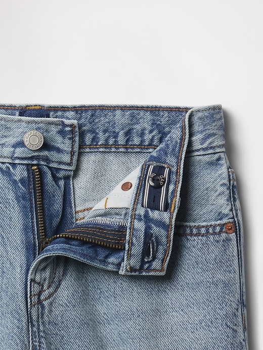 ultraweiche lockere denim-shorts im 90er-jahre-stil für kinder