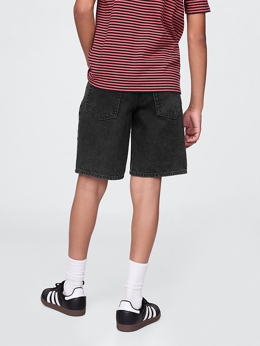 ultraweiche lockere denim-shorts im 90er-jahre-stil für kinder