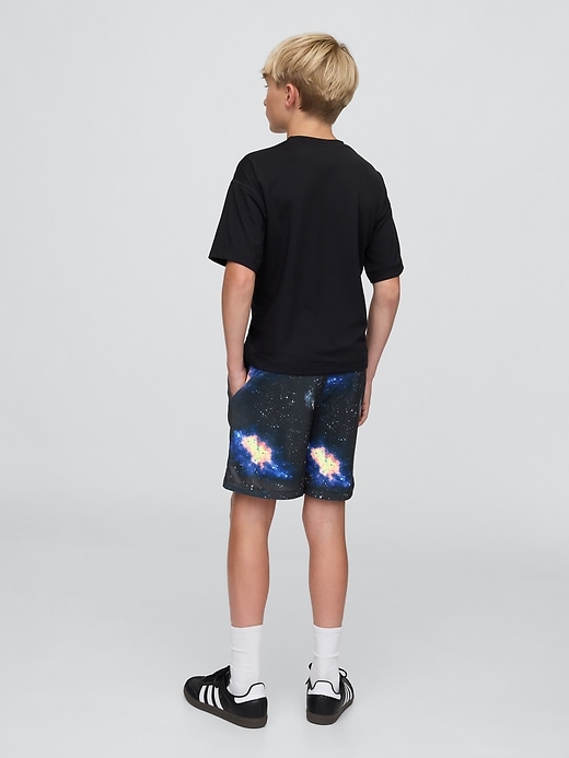 gapfit kinder-shorts 15 cm aus recyceltem mesh