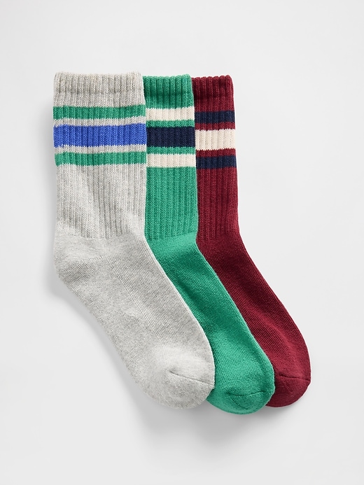 kinder-college-socken lässig und bequem 3er-pack