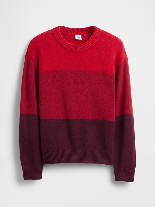 kinder-cashsoft-pullover mit lockerem rundhalsausschnitt