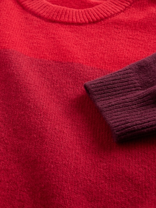 kinder-cashsoft-pullover mit lockerem rundhalsausschnitt