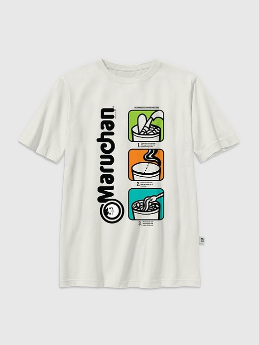 maruchan pop art grafik-t-shirt für kinder