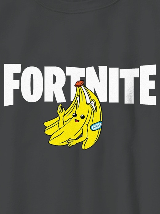 fortnite-t-shirt mit bananenmotiv für kinder